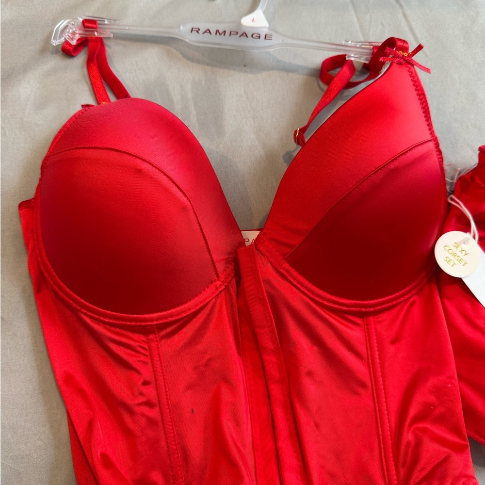 Rampage Red Women's Intimate Set